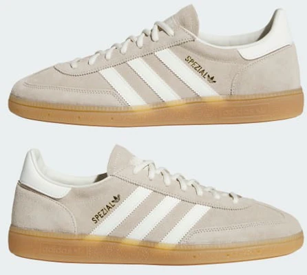 adidas Handball Spezial Khaki Putih Off/Gum Coklat KZ6703 Sizing adidas Handball Spezial Khaki Putih Off/Gum Coklat KZ6703