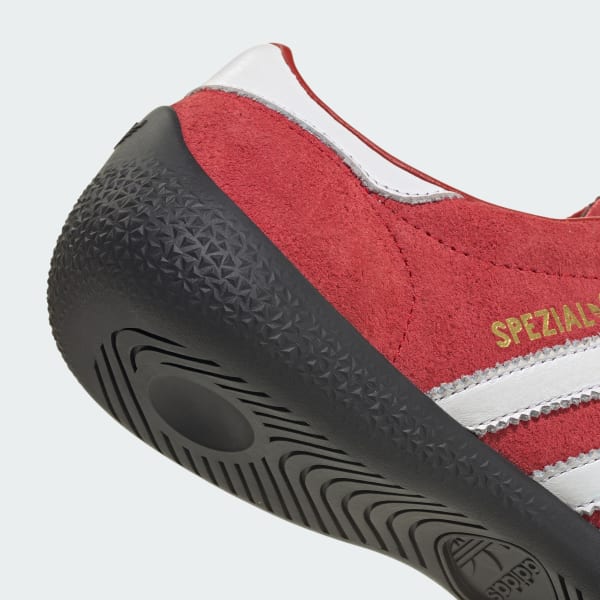 Cheap Adidas Handball Spezial Lo Pro Scarlet/Putih/Emas Sneakers KJ3626