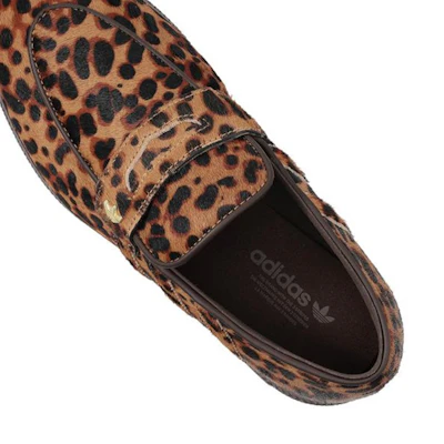 adidas Handball Spezial Loafer Marrón Estampado Animal KJ2526 Details for adidas Handball Spezial Loafer Marrón Estampado Animal KJ2526