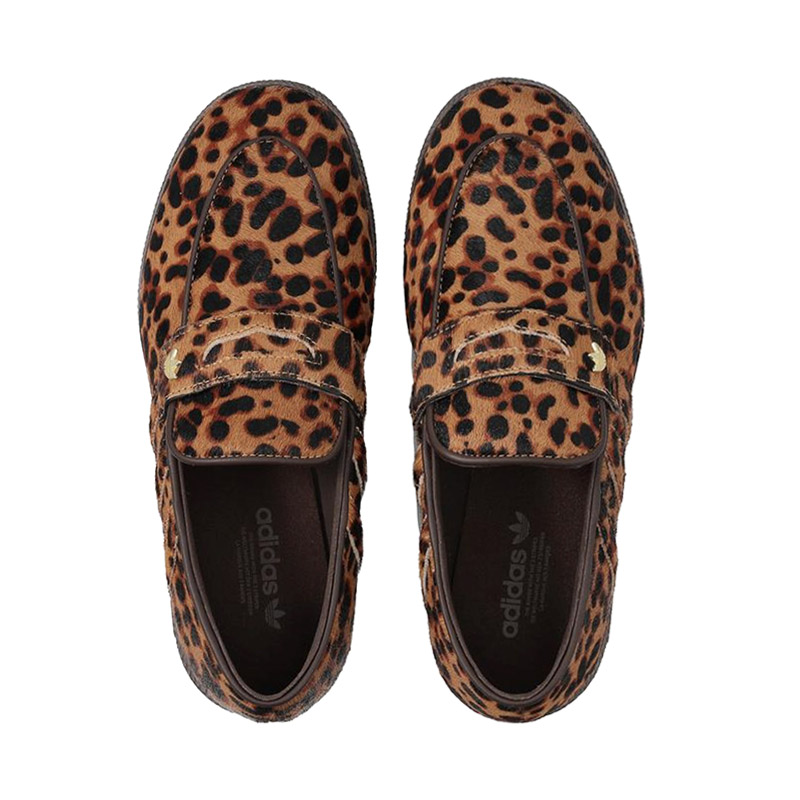 Sizing adidas Handball Spezial Loafer Marrón Estampado Animal KJ2526