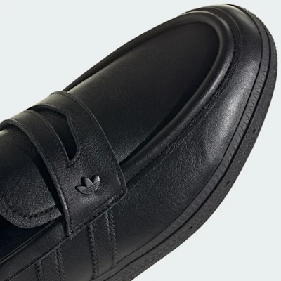 (Women) Adidas Handball Spezial Loafers Core Black/Core Black/Grey Three KJ5786 1