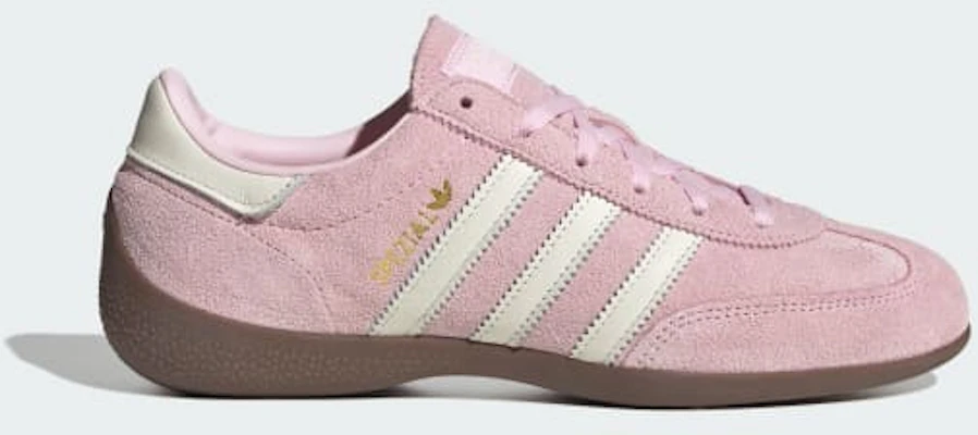 (W) 阿迪达斯 Handball Spezial 低帮鞋 粉色/米白/金属金 KJ1007 Buy (W) 阿迪达斯 Handball Spezial 低帮鞋 粉色/米白/金属金 KJ1007