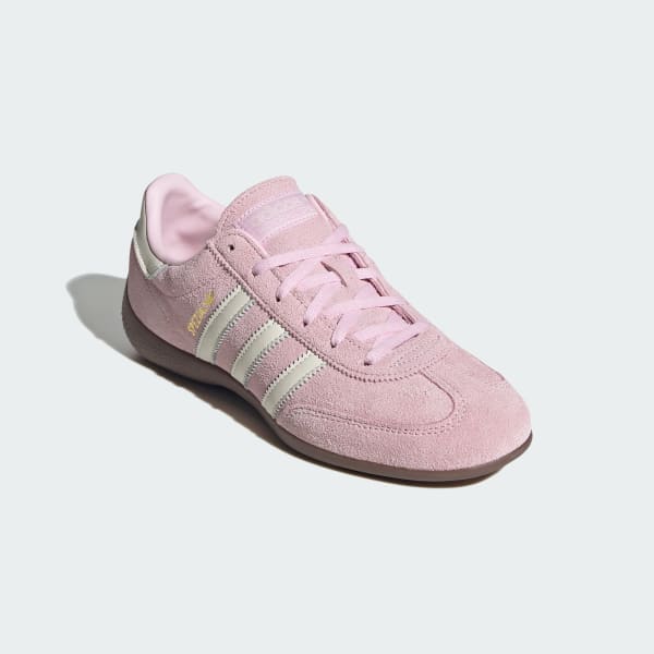 Shop (W) 阿迪达斯 Handball Spezial 低帮鞋 粉色/米白/金属金 KJ1007