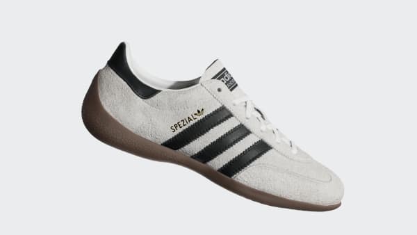Order (Women) adidas Handball Spezial Low Profile Shoes Core White/Core Black/Gold Metallic KJ3628