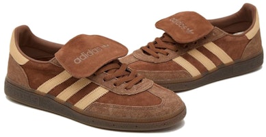 Size? x adidas originals HANDBALL SPEZIAL LT 圓頭舒適 保暖防滑 低幫 板鞋 男款 褐色 Order Size? x adidas originals HANDBALL SPEZIAL LT 圓頭舒適 保暖防滑 低幫 板鞋 男款 褐色