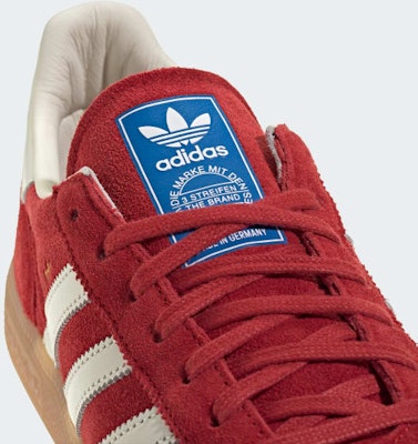 阿迪达斯 Handball Spezial 德国产 红色/米白色/生胶 M2 JR9535 1