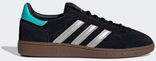 adidas Handball Spezial Mercedes Sneakers Core Black/Silver Metallic/Gum KJ1185 adidas Handball Spezial Mercedes Sneakers Core Black/Silver Metallic/Gum KJ1185