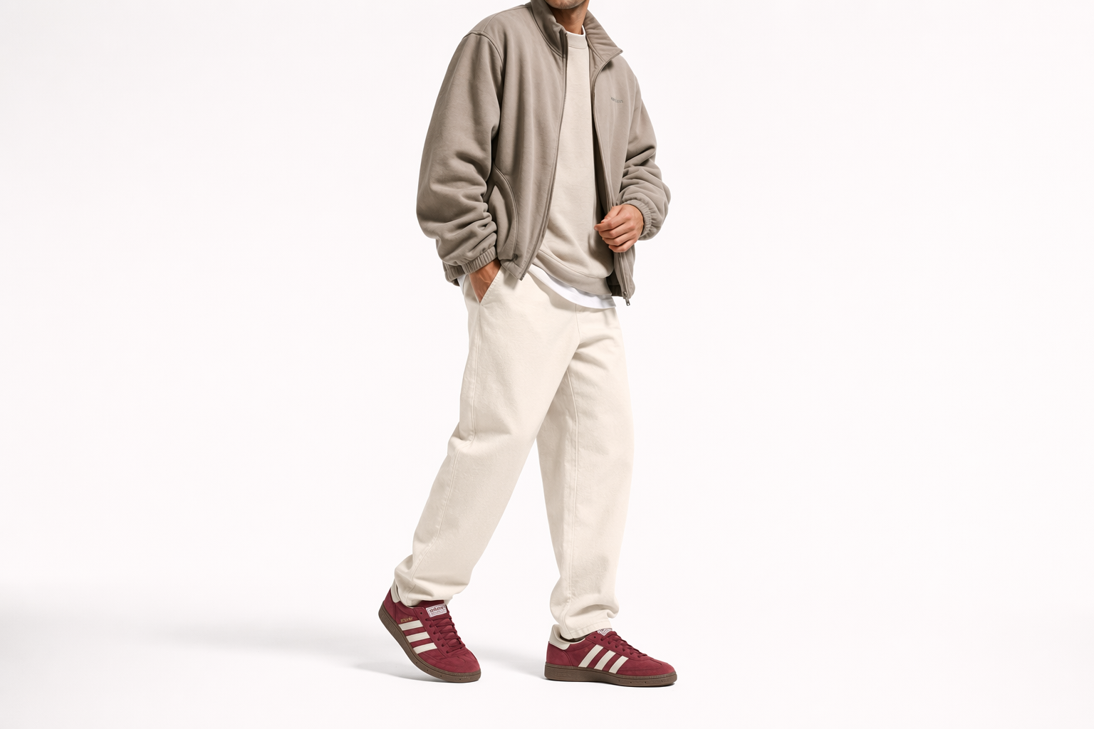 Order Adidas Handball Spezial Noble Maroon/Cream White/Gum Herren Sneaker JR2122