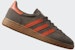 Adidas Handball Spezial Shoes Cargo Brown/Orange/Gold Metallic JR3846