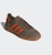 Adidas Handball Spezial Shoes Cargo Brown/Orange/Gold Metallic JR3846