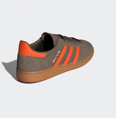 Adidas Handball Spezial Shoes Cargo Brown/Orange/Gold Metallic JR3846 Details for Adidas Handball Spezial Shoes Cargo Brown/Orange/Gold Metallic JR3846