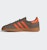 Adidas Handball Spezial Shoes Cargo Brown/Orange/Gold Metallic JR3846