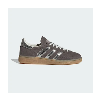 (W) Adidas Handball Spezial Shoes Charcoal/Silver Metallic/Gum