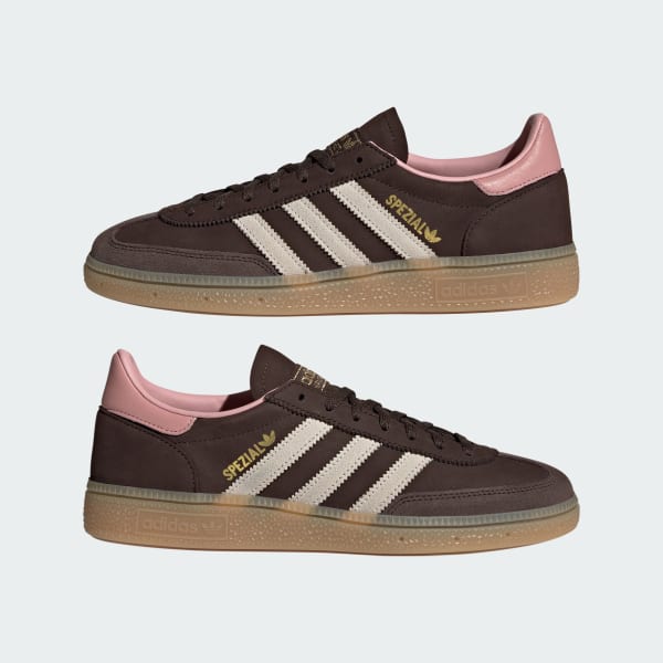 Cheap (W) Adidas Handball Spezial 深棕/米白/奇幻紫 運動鞋 JR0852
