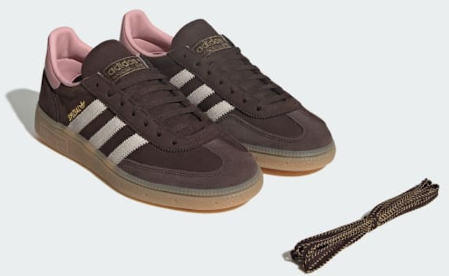 (W) 아디다스 핸드볼 슈페지알 신발 다크 브라운/알루미나/원더 모브 JR0852 1