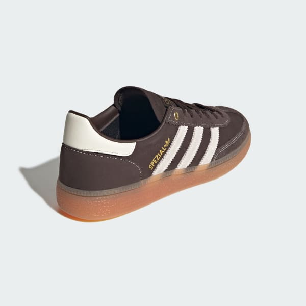Details for adidas Handball Spezial Schuhe Dunkelbraun/Off White/Gummi KJ3530