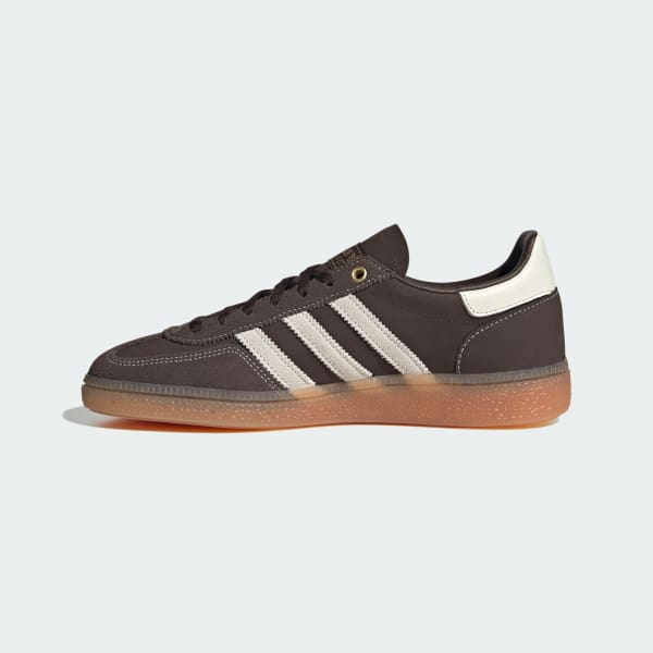 Sizing adidas Handball Spezial Schuhe Dunkelbraun/Off White/Gummi KJ3530