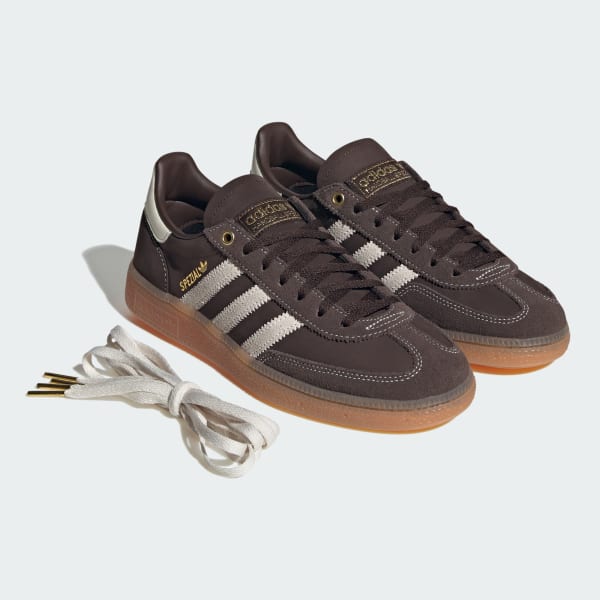 Sizing adidas Handball Spezial Sepatu Coklat Tua/Putih Off/Gum KJ3530