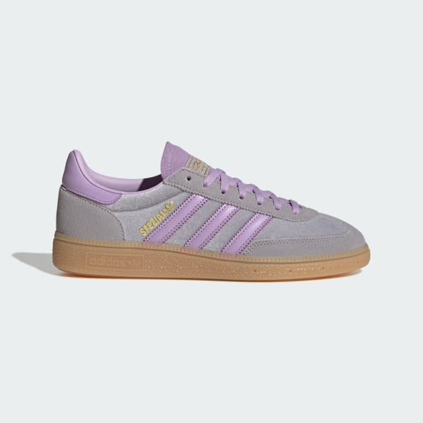 Adidas Handball Spezial Shoes Glory Grey/Powder Plum/Gum JR3646