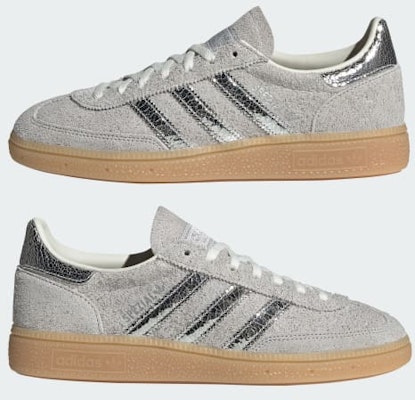 Adidas Handball Spezial Shoes Grey Two/Silver Metallic/Gum HQ0267 Sizing Adidas Handball Spezial Shoes Grey Two/Silver Metallic/Gum HQ0267