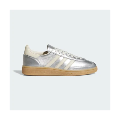 (W) Adidas Handball Spezial Shoes Matte Silver/Cream White/Gum