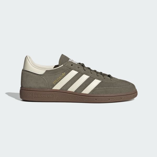 Adidas Handball Spezial Shoes Olive Strata/Cream White/Gum JR2121