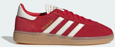 (Women) adidas Handball Spezial Sneakers Better Scarlet/Off White/Gum KK0442 (Women) adidas Handball Spezial Sneakers Better Scarlet/Off White/Gum KK0442