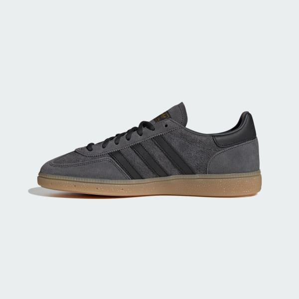 Details for 阿迪达斯 Handball Spezial 运动鞋 碳黑/黑色/生胶 IH6506