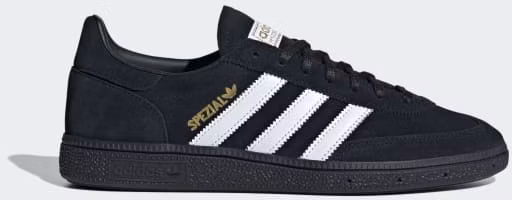 Adidas Handball Spezial Sneakers Core Black/Cloud White/Gold Metallic HQ9194 Adidas Handball Spezial Sneakers Core Black/Cloud White/Gold Metallic HQ9194