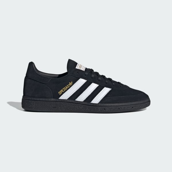 Adidas Handball Spezial Sneakers Core Black/Cloud White/Gold Metallic HQ9194