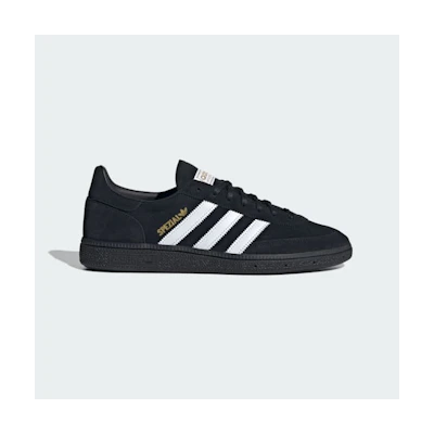 Adidas Handball Spezial Sneakers Core Black/Cloud White/Gold Metallic