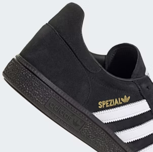 Adidas Handball Spezial 運動鞋 核心黑/雲白/金屬金 HQ9194 1