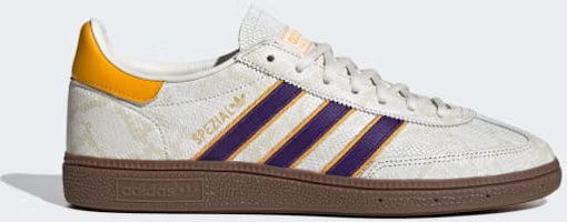 adidas Handball Spezial Sneakers Core White/Collegiate Purple/Crew Yellow KK1189 adidas Handball Spezial Sneakers Core White/Collegiate Purple/Crew Yellow KK1189