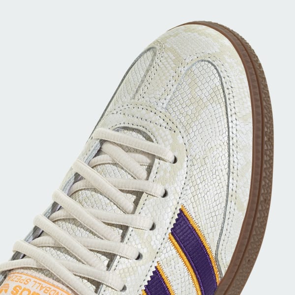 Sizing アディダス ハンドボール スペツィアル スニーカー コアホワイト/パープル/イエロー KK1189