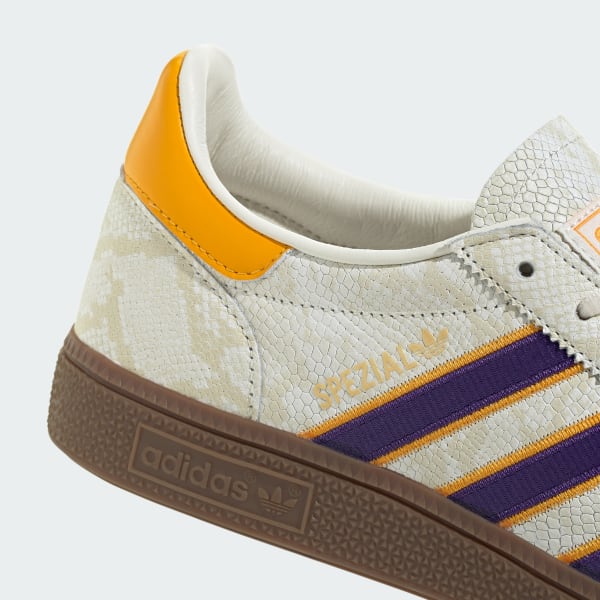 Cheap アディダス ハンドボール スペツィアル スニーカー コアホワイト/パープル/イエロー KK1189