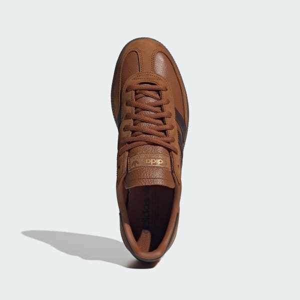 Lookbook 阿迪达斯 Handball Spezial运动鞋 暗铜色/曙光咖啡色/橡胶色 IH6569