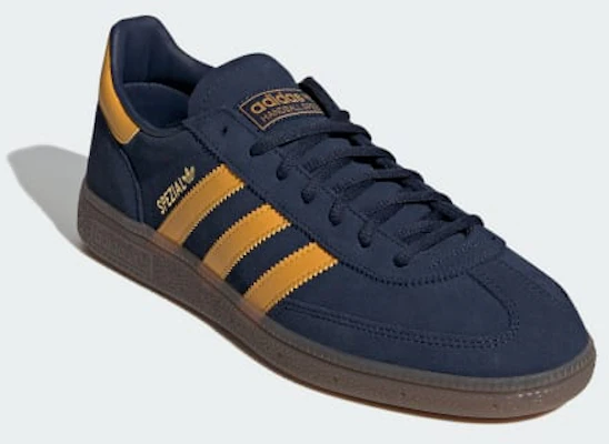 Adidas Handball Spezial Night Indigo/Crew Yellow/Gum Sneakers. KJ5593 Shop Adidas Handball Spezial Night Indigo/Crew Yellow/Gum Sneakers. KJ5593