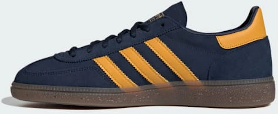 Adidas Handball Spezial Night Indigo/Crew Yellow/Gum Sneakers. KJ5593 Details for Adidas Handball Spezial Night Indigo/Crew Yellow/Gum Sneakers. KJ5593