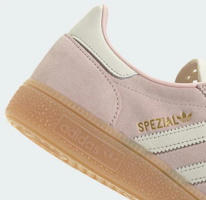 (W) 阿迪达斯 Handball Spezial 运动鞋 沙粉色/米白色/生胶 KK2785 1