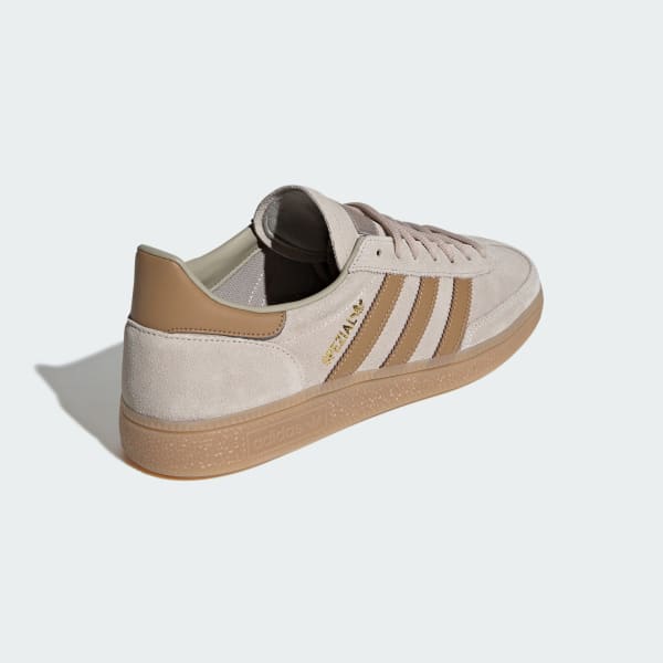 Details for 阿迪达斯 Handball Spezial 运动鞋 奇妙米色/硬纸板色/生胶色 IH9762