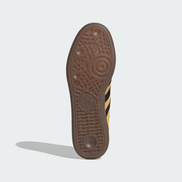 Shop Adidas Handball Spezial Vintage Sneakers Crew Yellow/Gum/Core Black KJ5594
