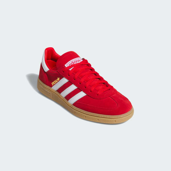 Shop (W) Adidas Handball Spezial W Kasut Scarlet/Putih/Emas Metallic KJ3806