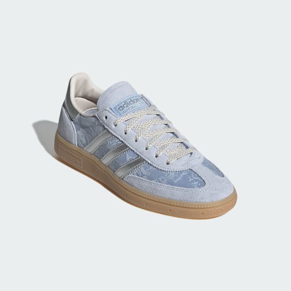 Purchase (W) 阿迪达斯Handball Spezial x Liberty London运动鞋 水晶蓝/银金属/白色 IH4505