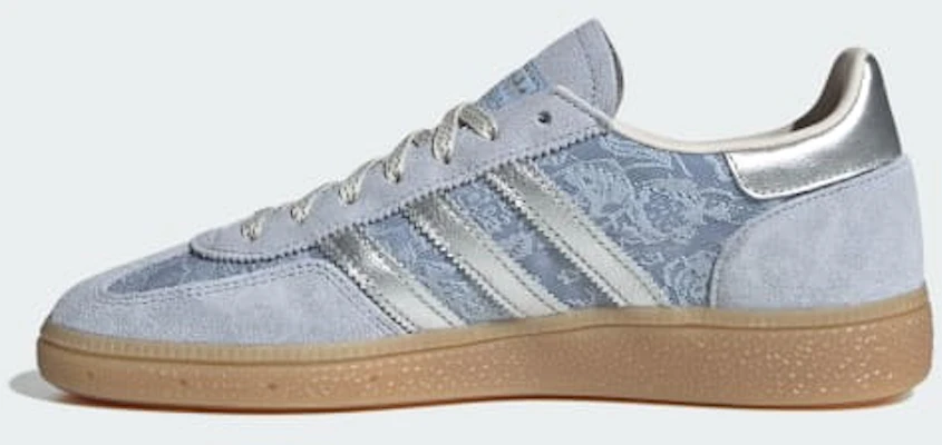(W) 阿迪达斯Handball Spezial x Liberty London运动鞋 水晶蓝/银金属/白色 IH4505 Sizing (W) 阿迪达斯Handball Spezial x Liberty London运动鞋 水晶蓝/银金属/白色 IH4505