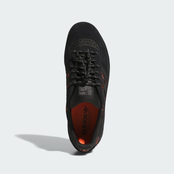 Lookbook アディダス ハンドボールトップ × マイク スニーカー コアブラック/セミインパクトオレンジ JR7105