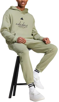 阿迪达斯手写印花连帽卫衣帐篷绿 IW3535 Purchase 阿迪达斯手写印花连帽卫衣帐篷绿 IW3535