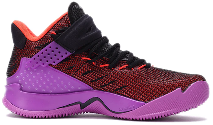 adidas Hard Court 耐磨防滑 中筒 實戰籃球鞋 男款 紅紫 Order adidas Hard Court 耐磨防滑 中筒 實戰籃球鞋 男款 紅紫