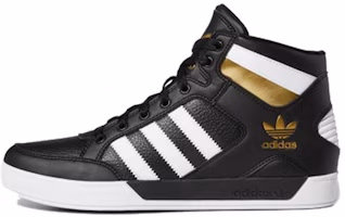 adidas Hard Court High 'Black White Gold' FV5327 adidas Hard Court High 'Black White Gold' FV5327