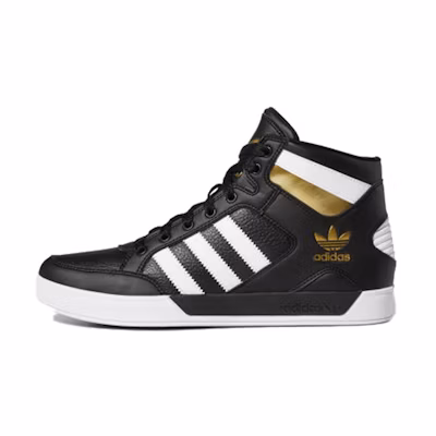 adidas Hard Court High 'Black White Gold'