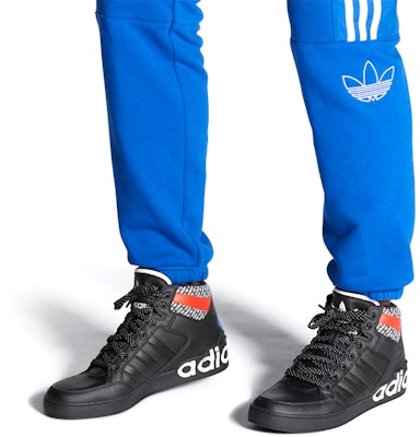 adidas Hard Court High 'Overbranding' Lelaki Kasut Tinggi FV5464 Sizing adidas Hard Court High 'Overbranding' Lelaki Kasut Tinggi FV5464